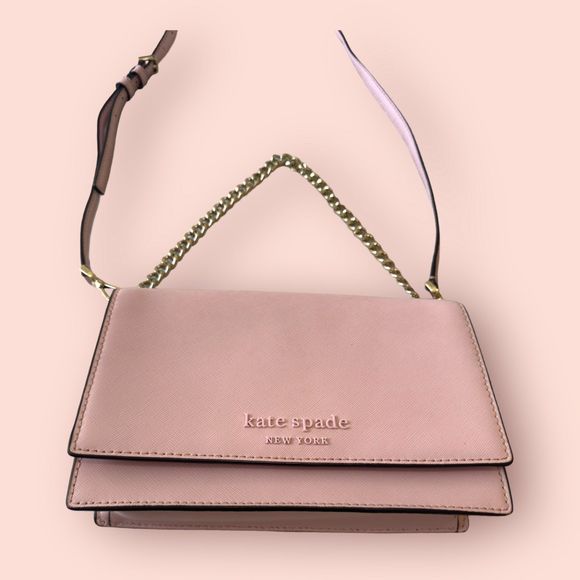 Kate Spade Cove Street Light Pink Crossbody Bag with Matching Wallet - Picture 2 of 11